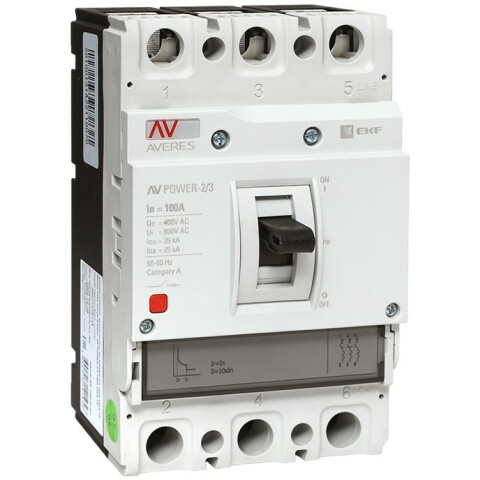 Автоматический выключатель EKF mccb-13-100-TR-av