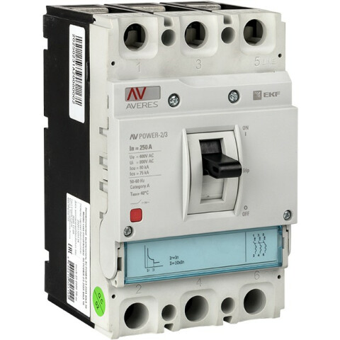 Автоматический выключатель EKF mccb-23-250-TR-av