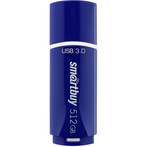 USB Flash накопитель 512Gb SmartBuy Crown Blue (SB512GBCRW-B)
