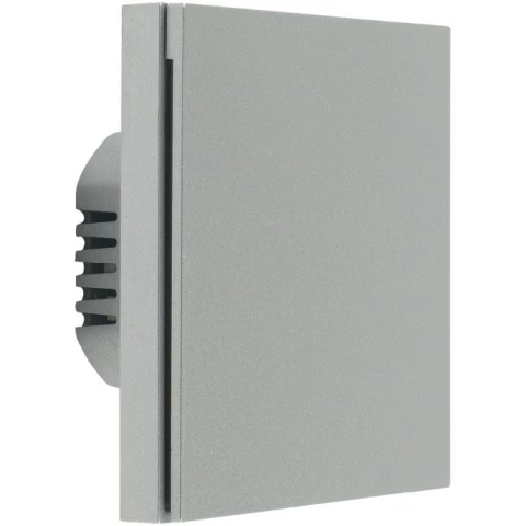 Умный выключатель Aqara Smart Wall Switch H1 Grey (With Neutral, Single Rocker)