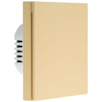 Умный выключатель Aqara Smart Wall Switch H1 Beige (No neutral, Single Rocker)