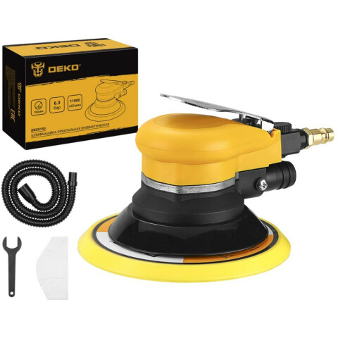 Шлифовальная машина пневматическая DEKO DKOS150