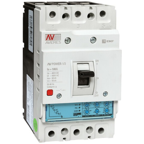 Автоматический выключатель EKF mccb-13-100-2.0-av