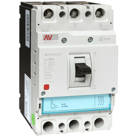 Автоматический выключатель EKF mccb-23-250-2.0-av