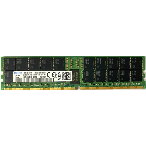 Оперативная память 128Gb DDR5 4800MHz Samsung ECC RDIMM (M321RAGA0B20-CWK)