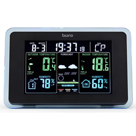 Метеостанция Buro BU-WSH168-COLOR