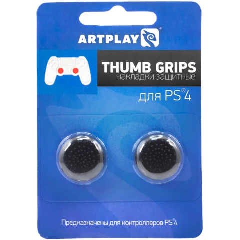 Накладки на стики PS4 Artplays Thumb Grips Black