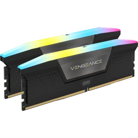 Оперативная память 32Gb DDR5 6400MHz Corsair Vengeance RGB (CMH32GX5M2B6400C36) (2x16Gb KIT)