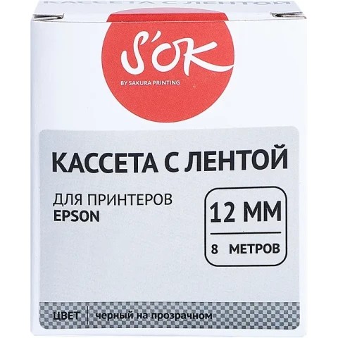 Ленточный картридж Sakura K4TBW