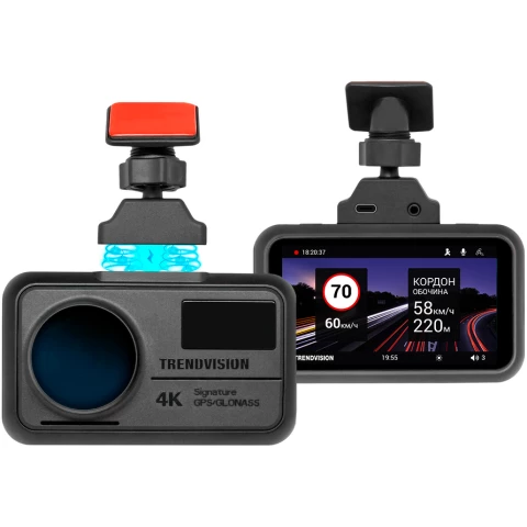 Автомобильный видеорегистратор TrendVision TDR-725 Real 4K