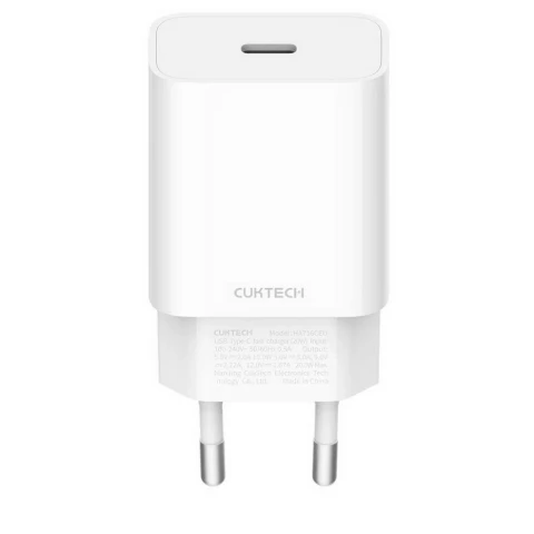 Сетевое зарядное устройство CUKTECH HA716C White