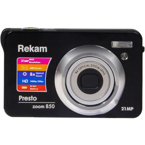 Фотоаппарат Rekam Presto Zoom 850 Black
