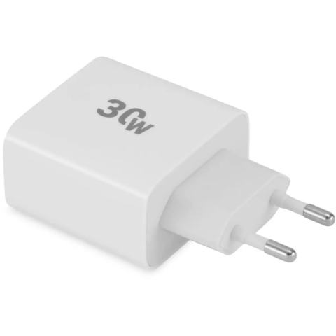 Сетевое зарядное устройство Digma DGW3D White