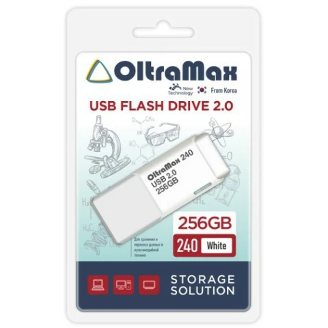 USB Flash накопитель 256Gb OltraMax 240 White