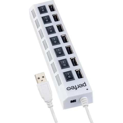 USB-концентратор Perfeo PF-H033 White