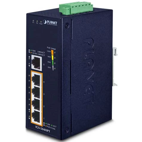 Коммутатор (свитч) PLANET IGS-504HPT