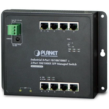 Коммутатор (свитч) PLANET WGS-4215-8T2S