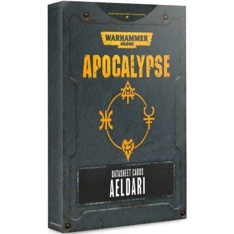 Карты данных Games Workshop WH40K: Apocalypse Datasheets Aeldari