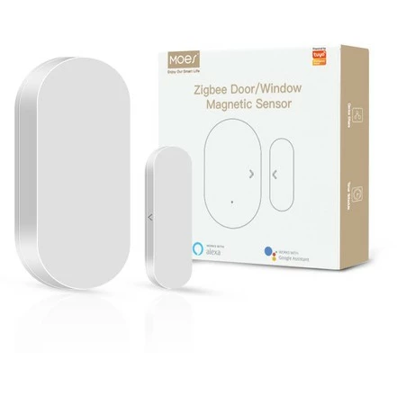 Датчик открытия двери/окна MOES Zigbee Door and Window Sensor