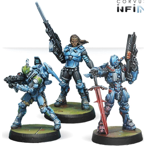 Миниатюра Corvus Belli Infinity Code One: PanOceania Booster Pack Alpha