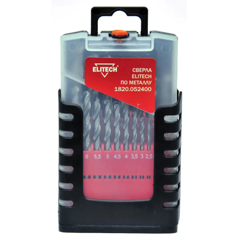 Набор свёрл Elitech 1820.052400