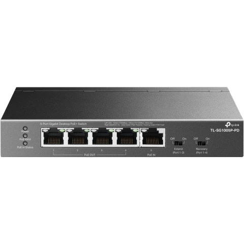 Коммутатор (свитч) TP-Link TL-SG1005P-PD