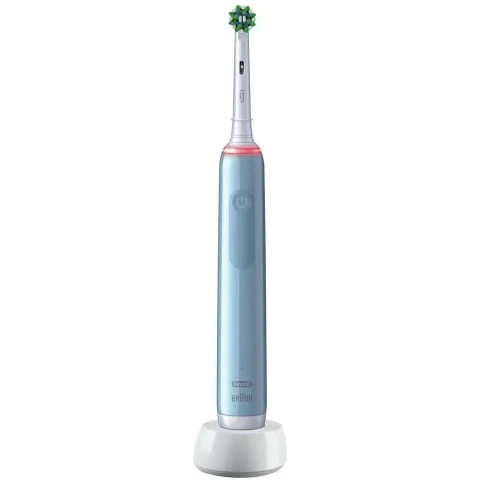 Зубная щётка Oral-B Pro 3 CrossAction Cyan