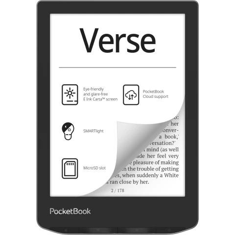 Электронная книга PocketBook 629 Verse Mist Grey