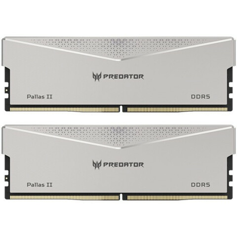 Оперативная память 64Gb DDR5 6000MHz Acer Predator Pallas II Silver (BL.9BWWR.376) (2x32Gb KIT)