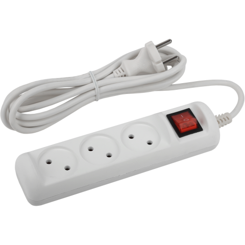 Сетевой фильтр ЭРА U-3s-1.5m-2x1