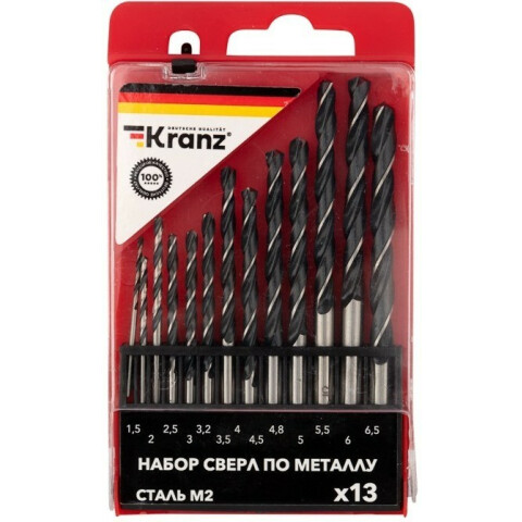 Набор свёрл KRANZ KR-91-0631