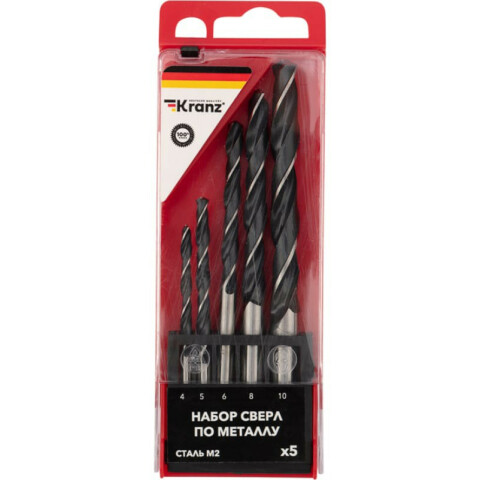 Набор свёрл KRANZ KR-91-0632