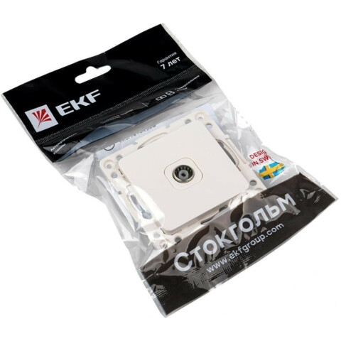 Розетка телевизионная EKF EYA00-027-10