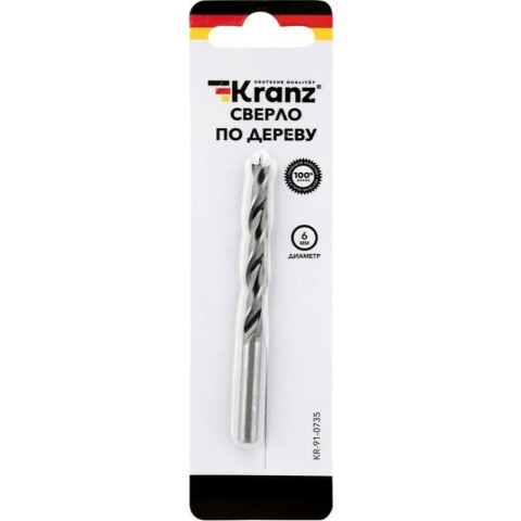 Сверло KRANZ KR-91-0735