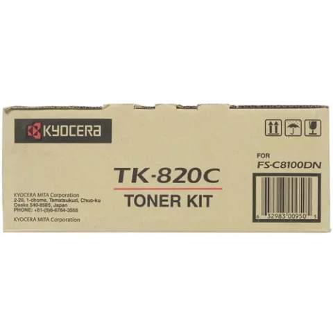 Картридж Kyocera TK-820C Cyan