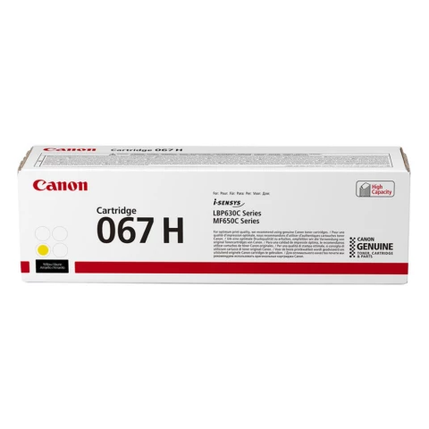 Картридж Canon 067H Yellow