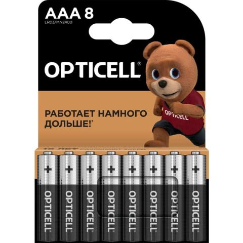 Батарейка Opticell Basic (AAA, 8 шт)