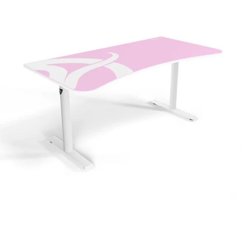 Компьютерный стол Arozzi Arena Gaming Desk White Pink