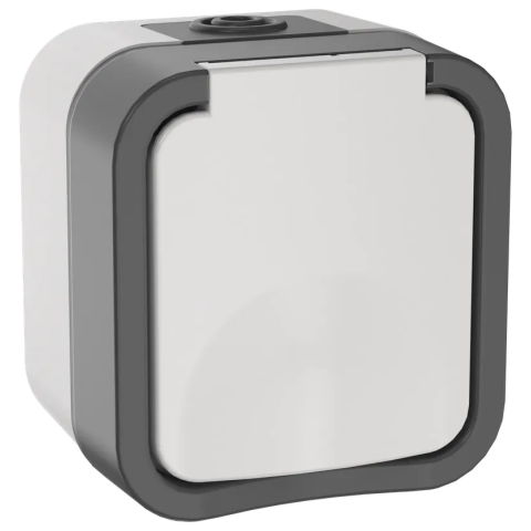 Электрическая розетка IEK TS-R16-16-55-K41