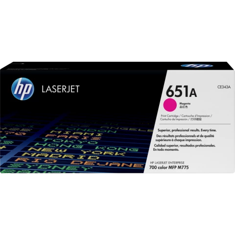 Картридж HP CE343A (№651A) Magenta