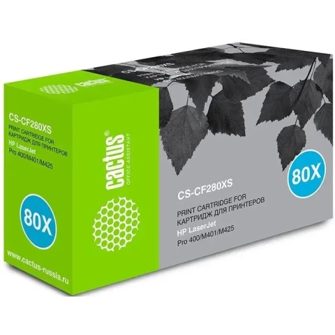 Картридж Cactus CS-CF280XS Black