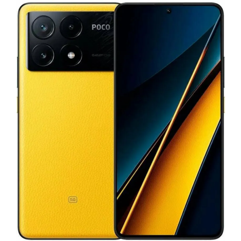 Смартфон Xiaomi Poco X6 Pro 5G 12/512Gb Yellow
