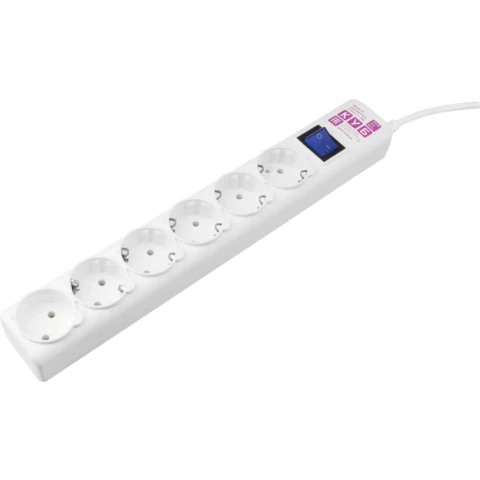 Сетевой фильтр Power Cube SPG6-A2 White