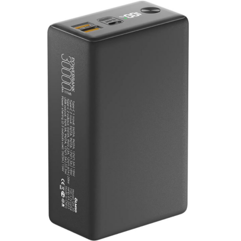 Внешний аккумулятор Olmio QX-30 Grey