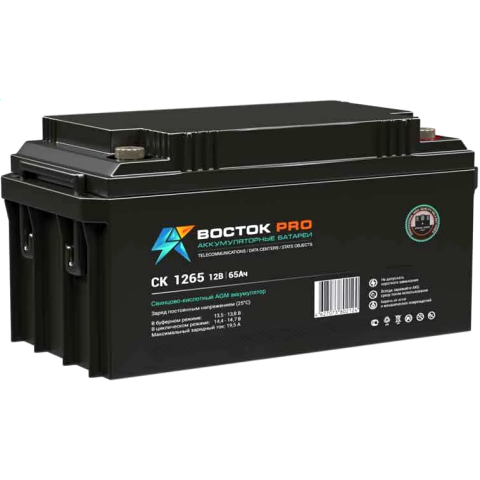 Аккумуляторная батарея ВОСТОК PRO СК 1265