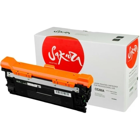 Картридж Sakura SACE260A Black