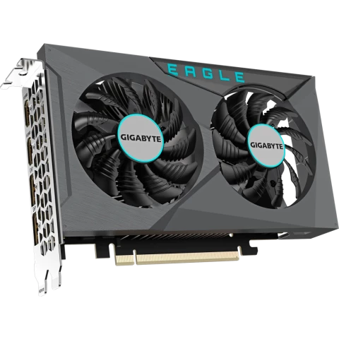 Видеокарта NVIDIA GeForce RTX 3050 Gigabyte 6Gb (GV-N3050EAGLE OC-6GD)