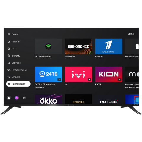 ЖК телевизор MAUNFELD 55" MLT55USX02