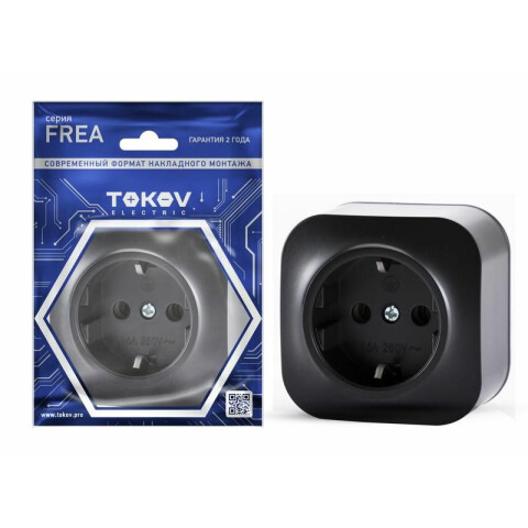 Электрическая розетка TOKOV ELECTRIC TKE-FR-R1Z-C14