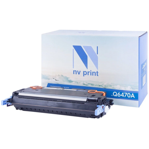 Картридж NV Print Q6470A Black
